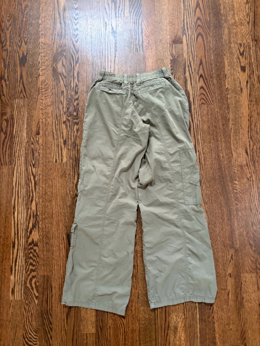 Urban Outfitters Olive Green Cargo Pants - Wide Leg